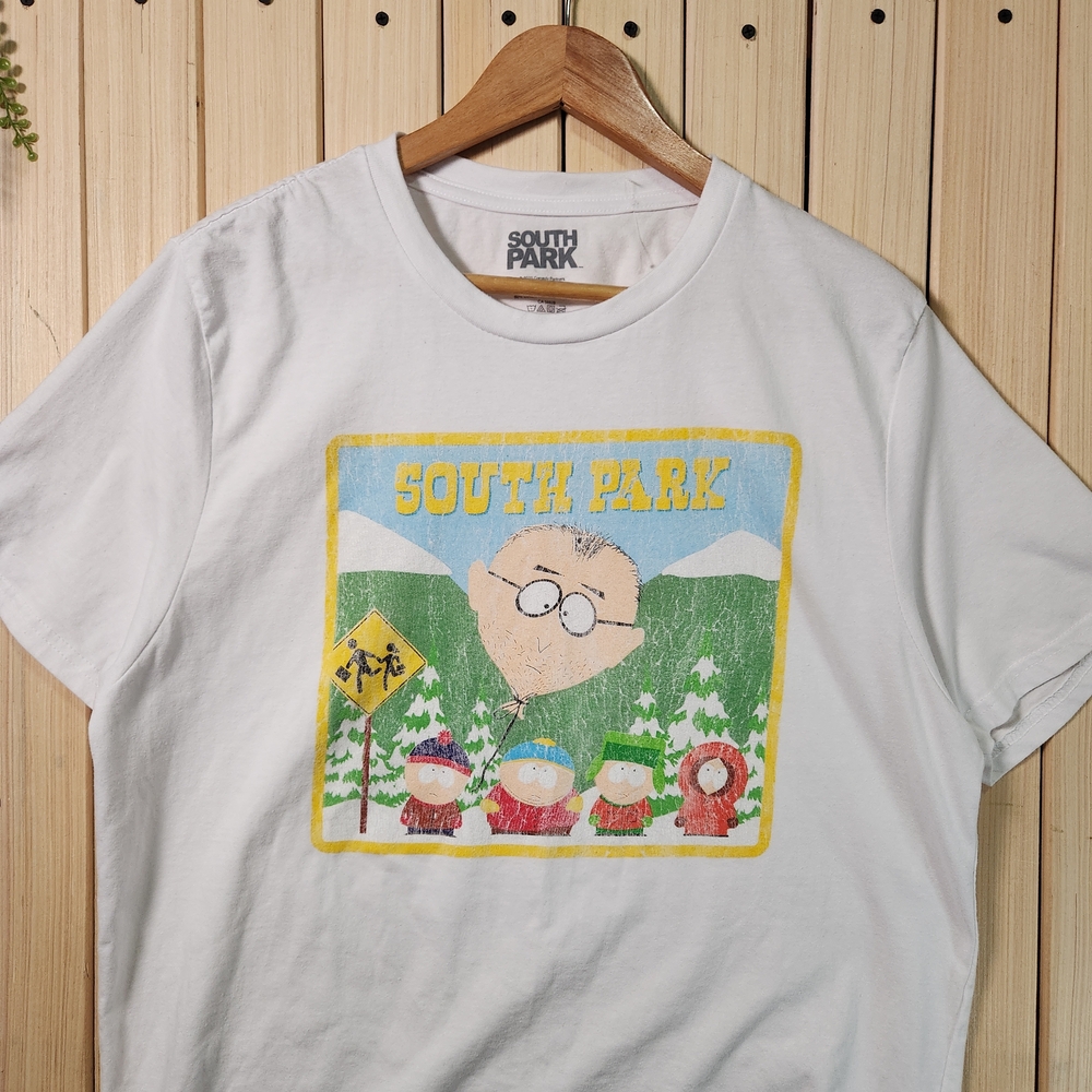 South Park T-Shirt Graphic White Tee